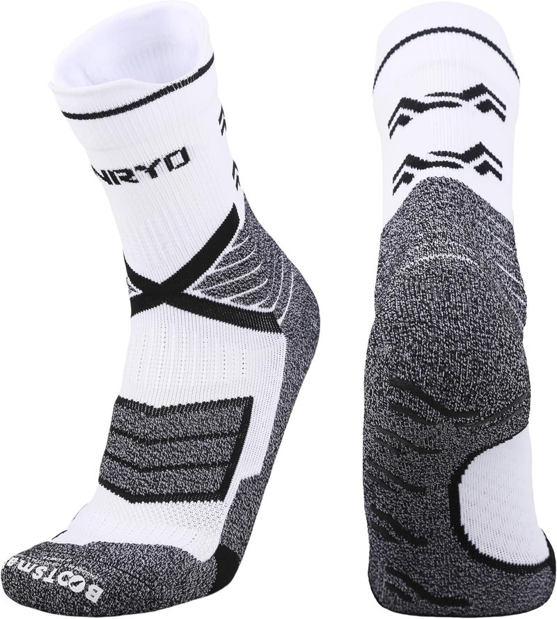 FUNRY Store Grip Socks Soccer for Men&Women,Non-Slip Soccer Socks,Elite Compression Socks for Running Basketball （ men's size 6-11） - Image 1